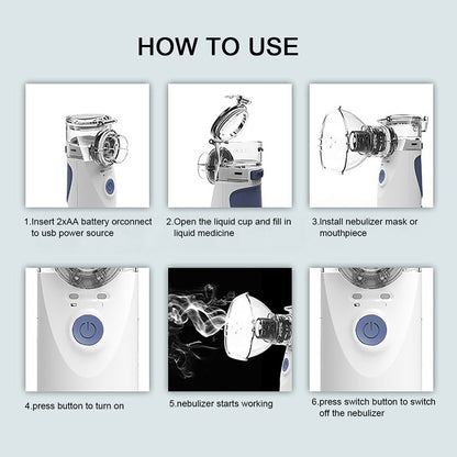 Mini Handheld portable Inhale Nebulizer